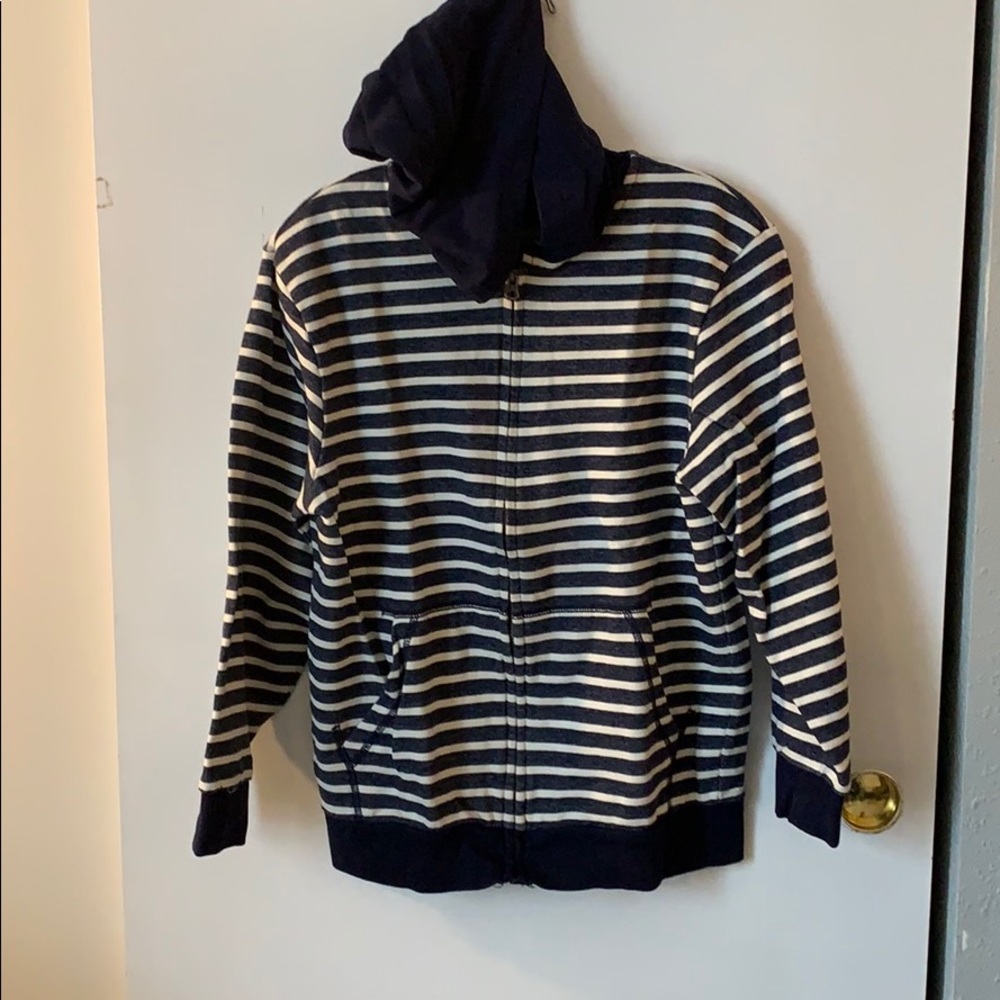 Children’s Place Navy and Cream hoodie *NWOT*